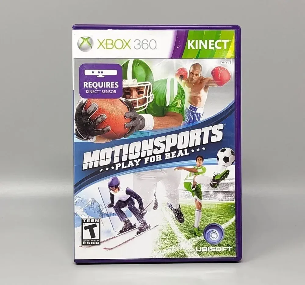 Motion Sports Original Xbox 360 Replacement Case & Manual Only No Game